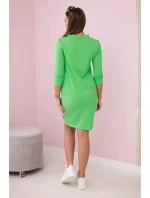 Šaty vázané u krku světle zelená Šaty vázané u krku světle zelená