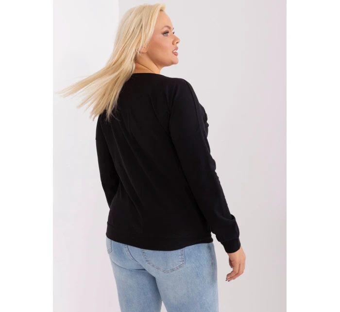 Bluzka RV BZ model 19349323 czarny - FPrice Bluzka RV BZ model 19349323 czarny - FPrice