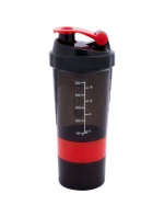 FITNESS ŠEJKR 500ML ŠEDÝ ČERVENÝ ČISTÝ 2 ZLEPŠENÍ FITNESS ŠEJKR 500ML ŠEDÝ ČERVENÝ ČISTÝ 2 ZLEPŠENÍ