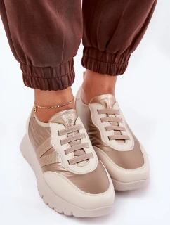 Dámské Sportovní Boty Na Platformě Vinceza 58510 Zlaté