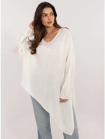 Jumper TW SW BI model 20590110 ecru - FPrice Jumper TW SW BI model 20590110 ecru - FPrice