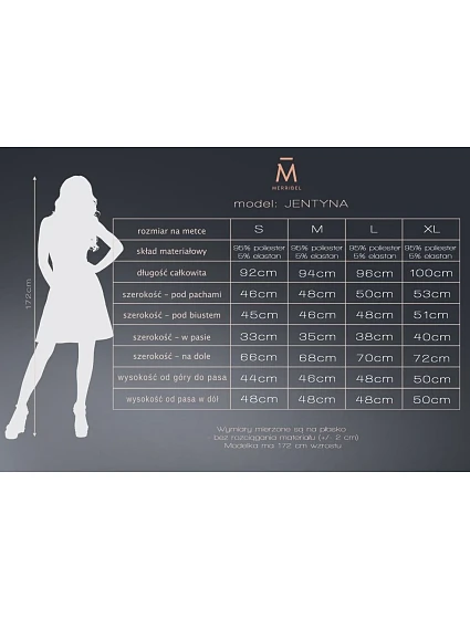 model 17571348 Černé šaty - Merribel