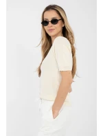 Svetr s krátkým rukávem  model 223991 Factory Price