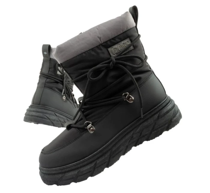 Lee Cooper dámská sportovní obuv zimní trekingová zateplená černá šedá dámské