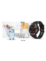 Černý silikonový řemínek model 21805555 - VELTORI