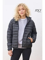 SOL'S Stream Jacket Women Lehká dámská prošívaná bunda s kapucí 25.4445 french navy SOL'S Stream Jacket Women Lehká dámská prošívaná bunda s kapucí 25.4445 french navy