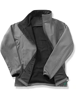 Result R 231F Dámská 2-vrstvá softshell bunda "Printable" 30.231F charcoal/black