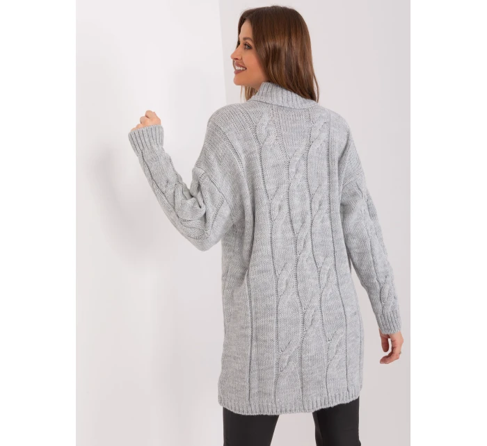 Šaty BA SK 1561 1.60 šedá Šaty BA SK 1561 1.60 šedá