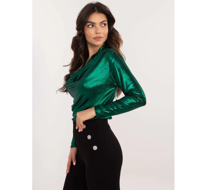 Bluzka DHJ BZ model 20606082 ciemny zielony - FPrice