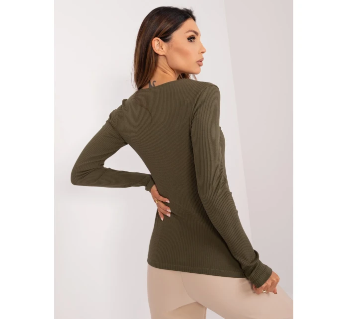 Bluzka RV BZ model 20136653 khaki - FPrice Bluzka RV BZ model 20136653 khaki - FPrice