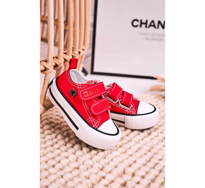 Dětské klasické tenisky Big Star - červené Dětské klasické tenisky Big Star - červené