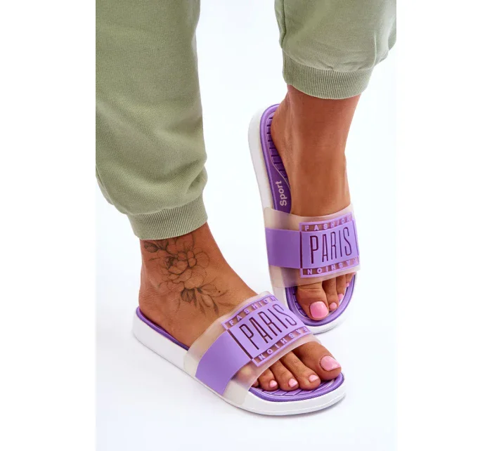 Dámské sportovní pantofle fialový Sunrise Dámské sportovní pantofle fialový Sunrise