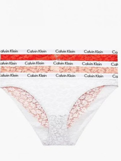Krajkové kalhotky 3-pack - QD3926E - W5F - Mix barev - Calvin Klein