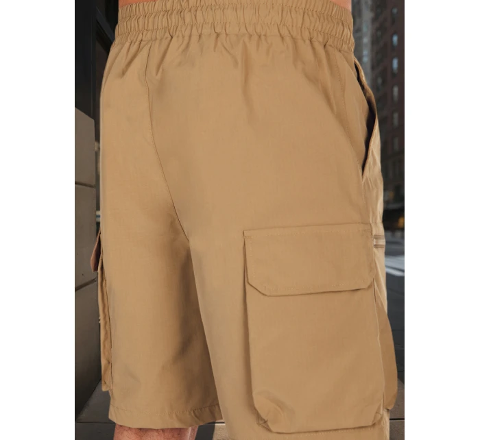 Pánské látkové bojové šortky khaki Dstreet model 21988599 - FashionStreet Pánské látkové bojové šortky khaki Dstreet model 21988599 - FashionStreet