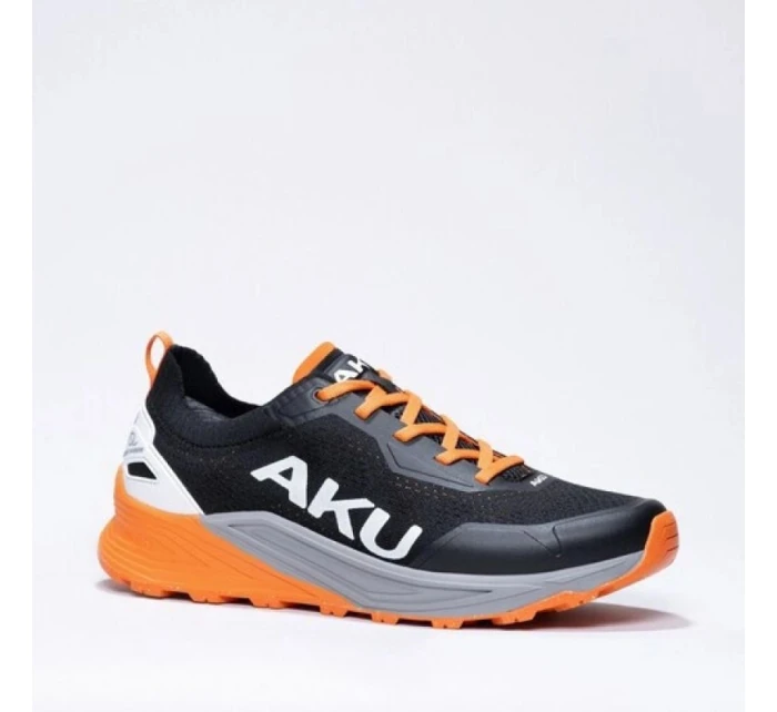 Aku pánské outdoorové trekové boty Aira pohodlné turistické černé šedé oranžové
