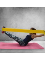 Fitness guma LONG LIGHT žlutá DK model 21155496 - PROfit Fitness guma LONG LIGHT žlutá DK model 21155496 - PROfit