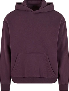 BY Mikina s kapucí z těžké bavlny "Fluffy" 56.0 plum purple model 22451543 - Build your Brand