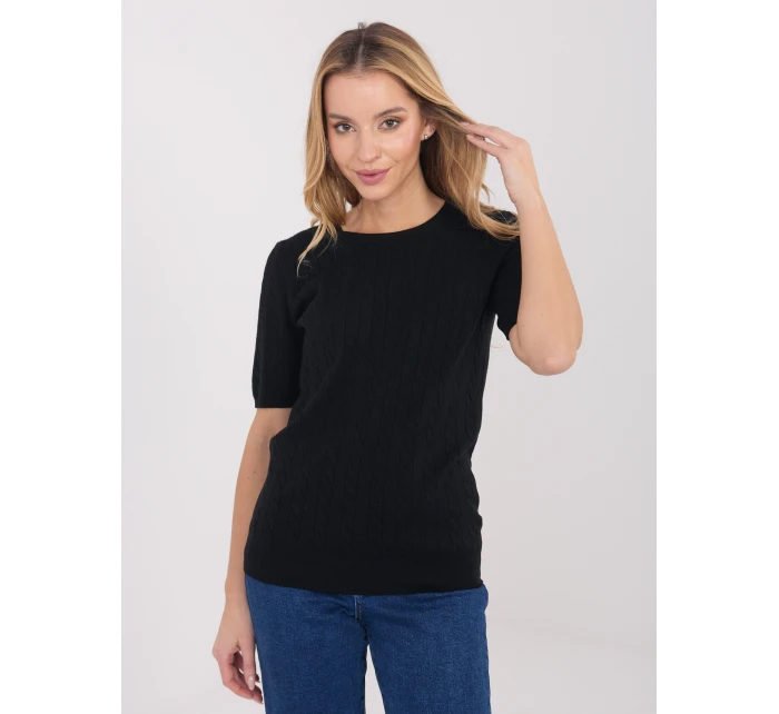 Sweter PM SW B model 21821336 czarny - FPrice Sweter PM SW B model 21821336 czarny - FPrice