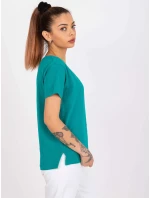 Tričko TW TS 1002.28X tmavě zelená