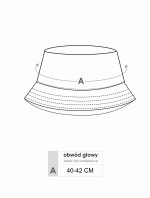 Yoclub Dívčí letní klobouk CKA-0278G-A100 Pink