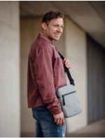 Pánská crossbody taška Vuch Tate Grey Pánská crossbody taška Vuch Tate Grey