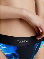 Dámské plavky Spodní díl CHEEKY BIKINI-PRINT KW0KW024910GZ - Calvin Klein