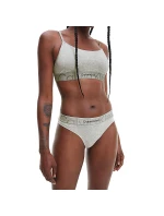 Dámská sportovní podprsenka Monolith Cotton QF6989E-P7A - Calvin Klein