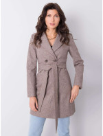 Dámský kostkovaný kabát model 16184692 - FPrice