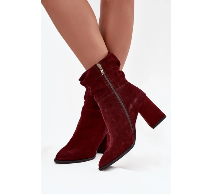 Boty na podpatku  model 220194 Step in style