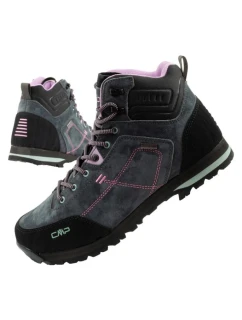 CMP Alcor dámské trekové boty kožené odolné nepromokavé kotníkové boty šedé dámské
