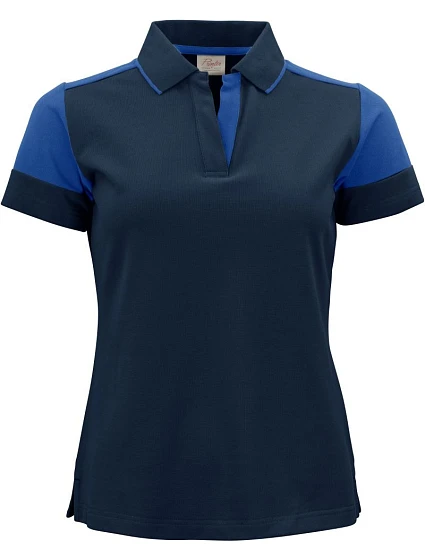 Printer Prime Polo Women Dámské piqué polo z těžké bavlny 61.5025 navy/cobalt Printer Prime Polo Women Dámské piqué polo z těžké bavlny 61.5025 navy/cobalt