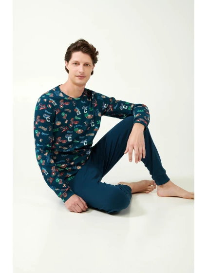 Pyžamo s potiskem model 20517502 - Vamp Pyžamo s potiskem model 20517502 - Vamp