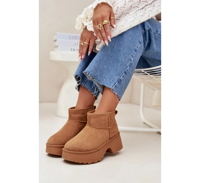 Dámské Nízké Sněhule Na S Camel model 21706740 - Boto Dámské Nízké Sněhule Na S Camel model 21706740 - Boto
