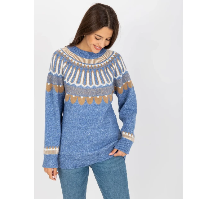 Svetr LC SW model 17655277 modrá - FPrice
