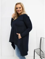 Bluzka RV BZ model 21820124 1.06 granatowy - FPrice Bluzka RV BZ model 21820124 1.06 granatowy - FPrice