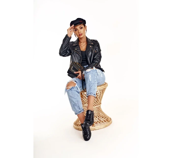 Dámské klasické tenisky Big Star - černé Dámské klasické tenisky Big Star - černé