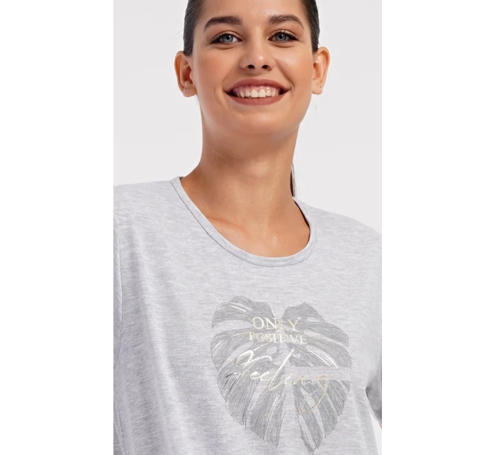 Domácí šaty s krátkým rukávem Alžběta - Vienetta Domácí šaty s krátkým rukávem Alžběta - Vienetta