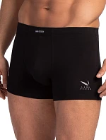 Pánské boxerky M-BAM893SZ 2-PACK černo-šedé - Lama