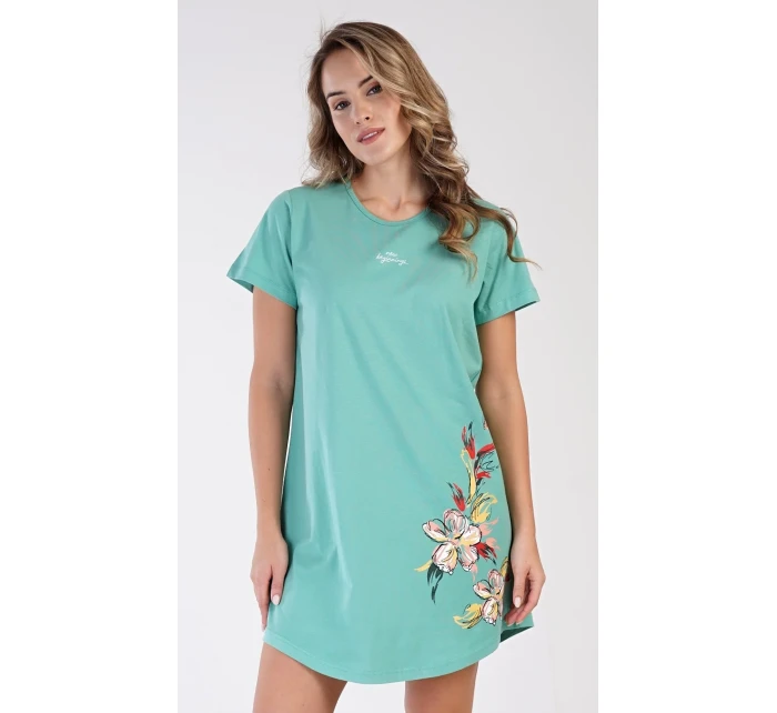 Dámská noční košile s krátkým rukávem model 19702553 - Vienetta