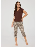 Pyžamo model 22017285 Naomi kr/r 3XL5XL - Cornette