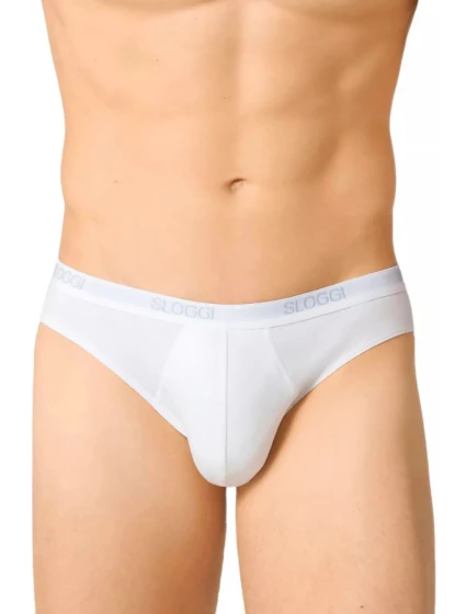 Pánské slipy Basic mini white - Sloggi