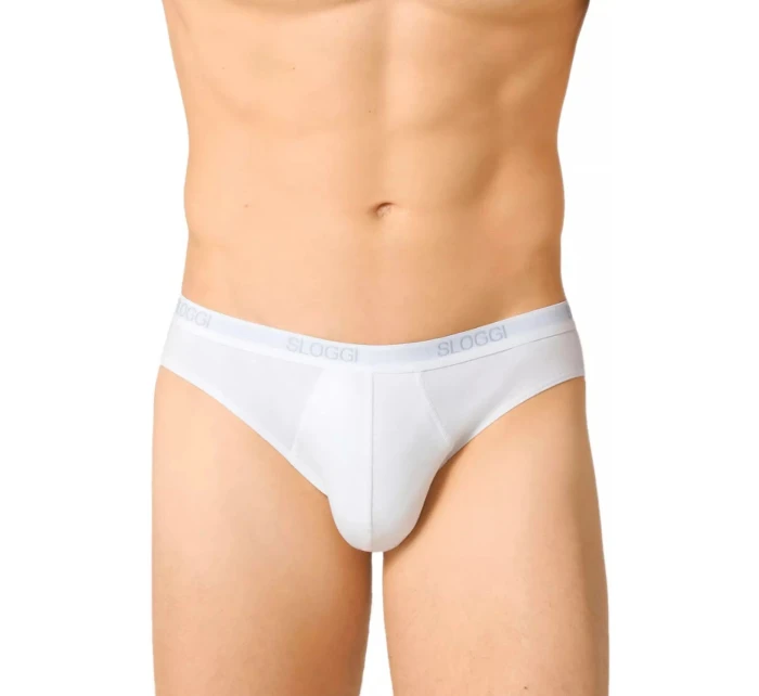 Pánské slipy Basic mini white - Sloggi
