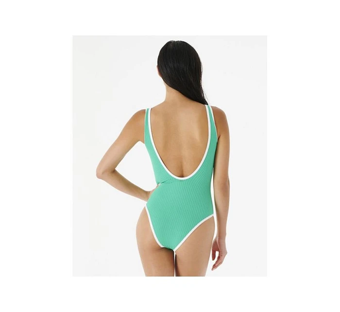 RIP CURL Premium Surf Cheeky One Piece Zelené plavky RIP CURL Premium Surf Cheeky One Piece Zelené plavky
