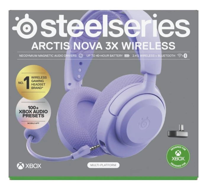 Nova 3X Bezdrátová sluchátka pro model 21716731 - Steelseries