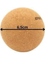 KORKOVÝ MASÁŽNÍ MÍČEK 6,5 CM ENERO FIT KORKOVÝ MASÁŽNÍ MÍČEK 6,5 CM ENERO FIT