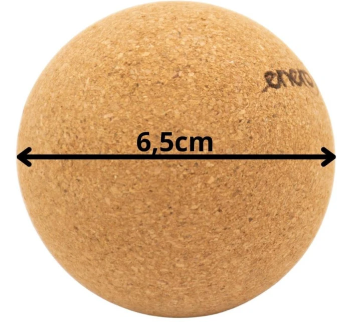 KORKOVÝ MASÁŽNÍ MÍČEK 6,5 CM ENERO FIT KORKOVÝ MASÁŽNÍ MÍČEK 6,5 CM ENERO FIT