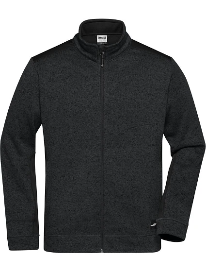 Daiber JN 862 Pánská pracovní bunda pletený fleece - Strong 02.0862 black/black Daiber JN 862 Pánská pracovní bunda pletený fleece - Strong 02.0862 black/black