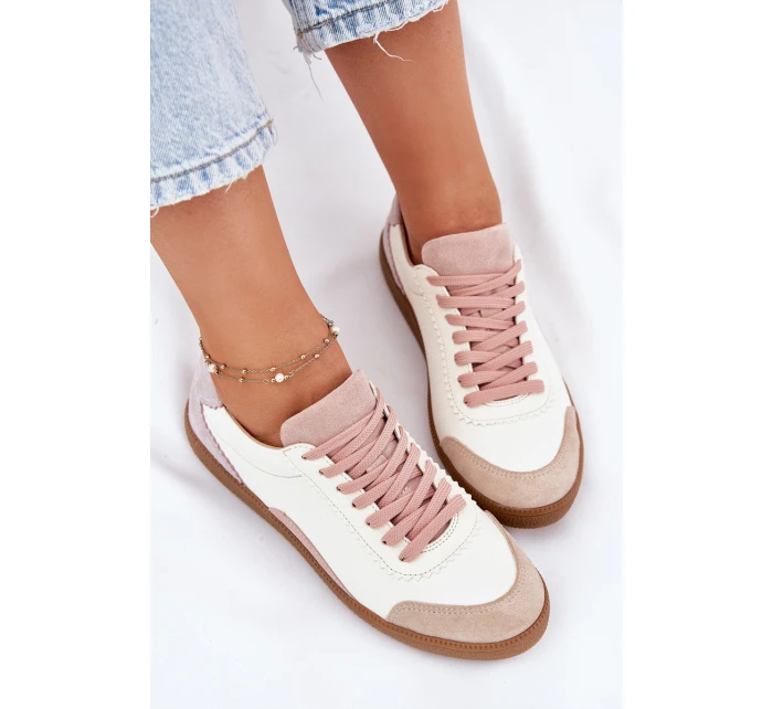 Dámské Kožené Tenisky Zazoo N1220 Bílé