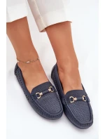 Dámské Mokasíny S Ozdobou Granátové Kaydance