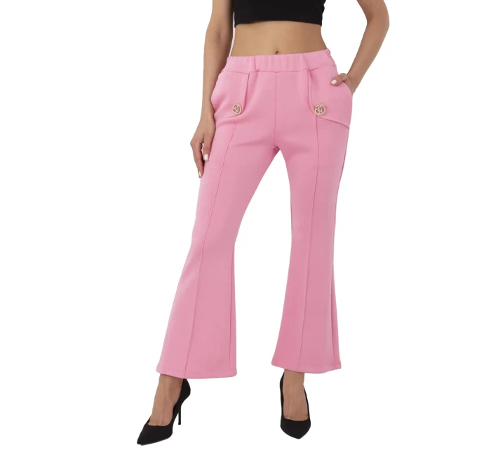 Kalhoty DHJ SP model 21034922 růžové - FPrice Kalhoty DHJ SP model 21034922 růžové - FPrice